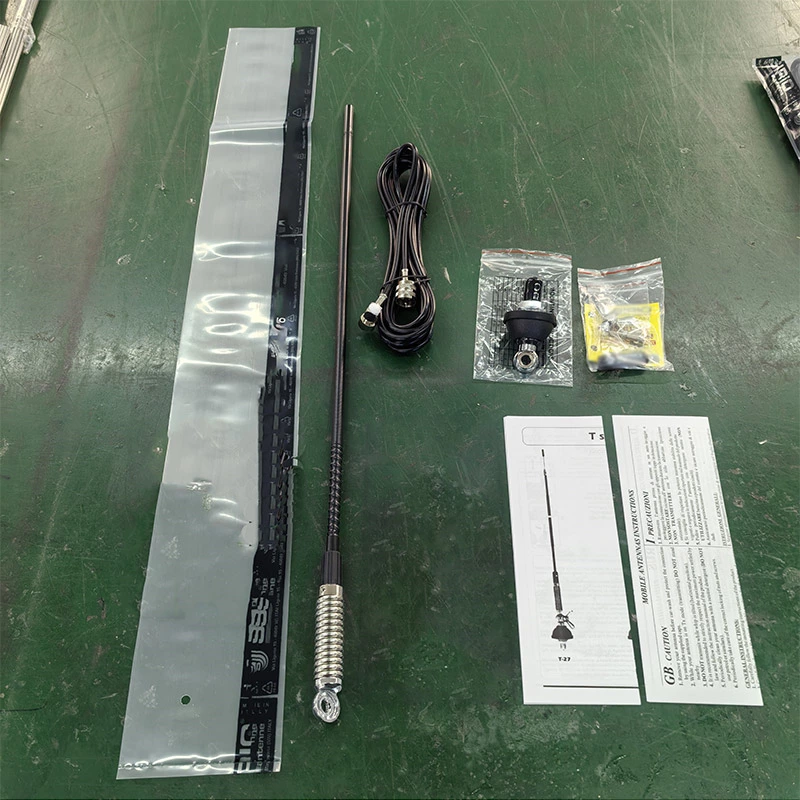High Performance CB Radio Antenna 710mm 27MHz Cb Mobile Antenna with Flexible Spring for Communication
