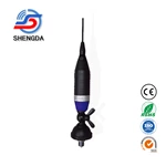 Super9 Offroad CB Antenna – 26-28MHz 155cm Red/Black Whip, PL259 Connector for Mobile Car Radio