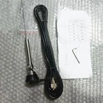 Car Radio Mobile Antenna 2.5dBi VHF 26-55MHz Stainless Steel Whip 1410MM for Long Range Wireless Communication Device