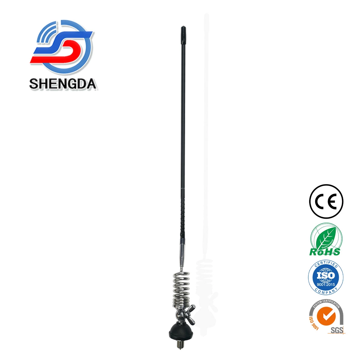 CB Radio Antenna 27MHz 70mm Mobile Car Antenna with Helical Spring with DV Connectors 27D-95 Model for Car Communication