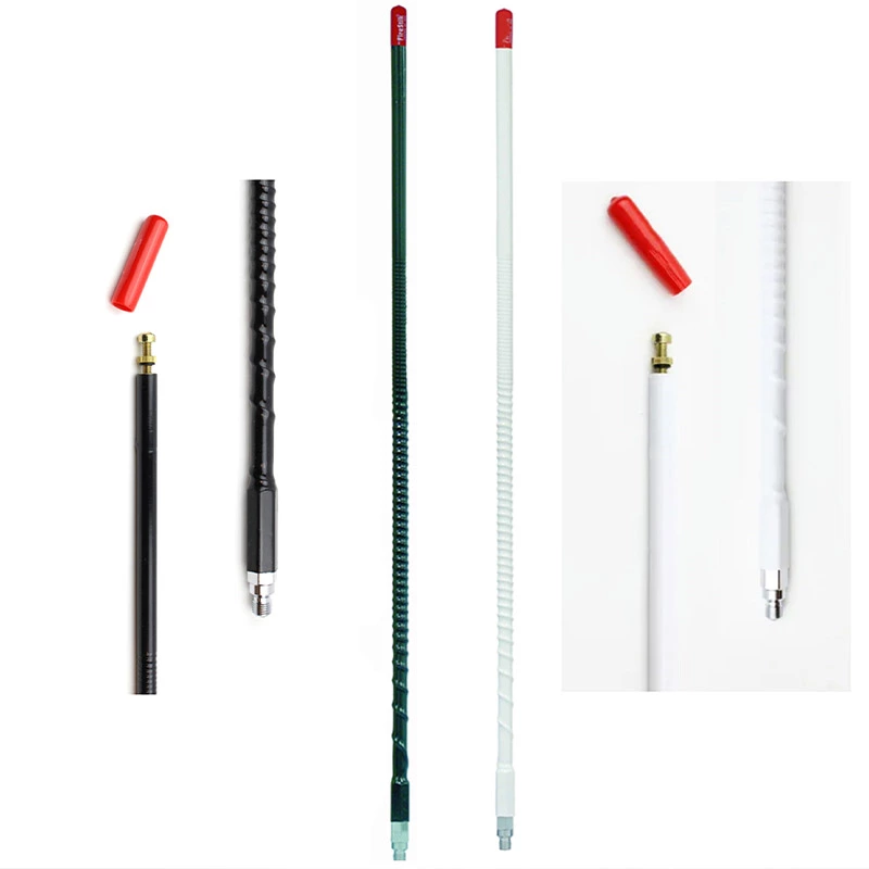 27MHz Ham Radio Antenna CB Mobile Antenna Black /white Communication Antenna for Cb Radio Car with M10 Connector