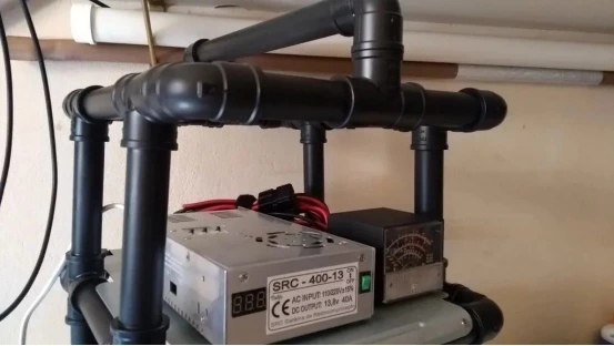 How to make a PVC portable radio stand