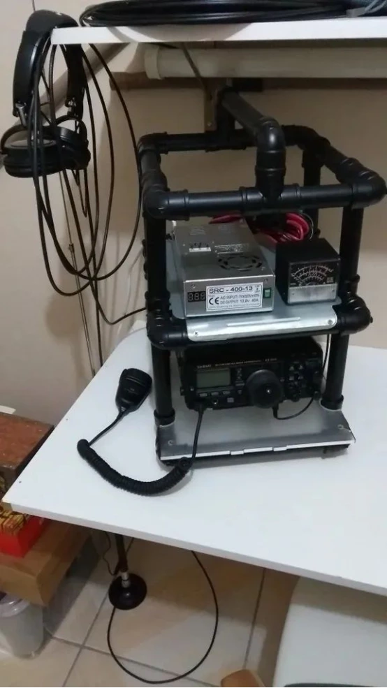 How to make a PVC portable radio stand