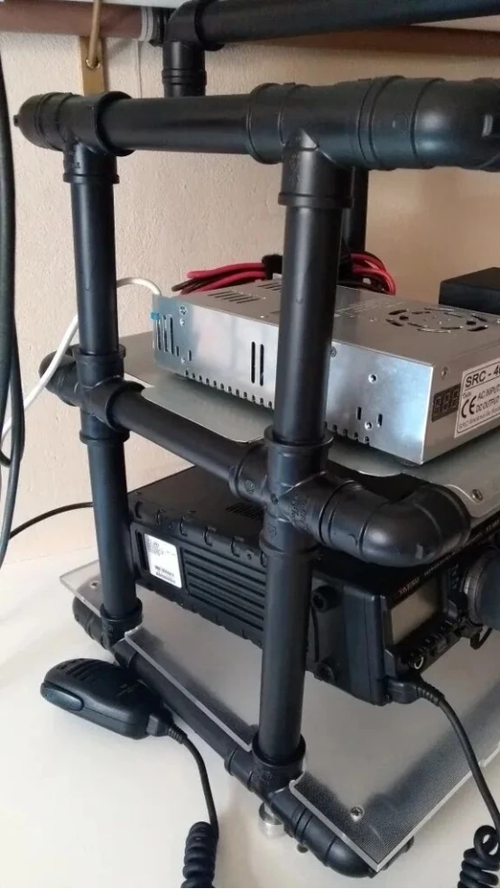 How to make a PVC portable radio stand