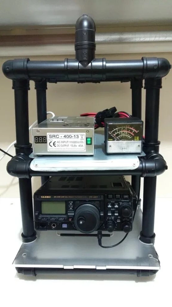 How to make a PVC portable radio stand