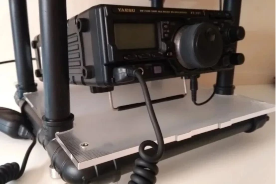 How to make a PVC portable radio stand