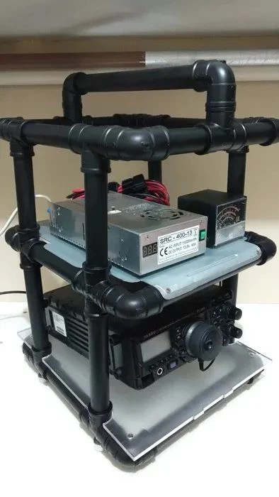 How to make a PVC portable radio stand