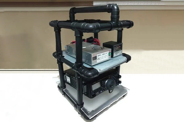 How to make a PVC portable radio stand