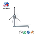 433/868MHz Umbrella Outdoor Antenna – Omnidirectional Stainless Steel with Ground Plane & L Bracket
