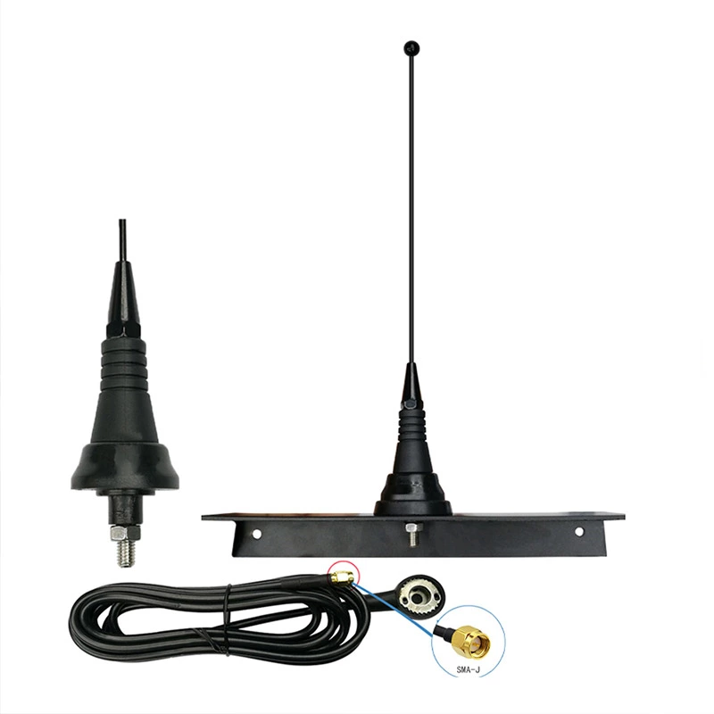 Omnidirectional LoRa Radio Antenna (433/868MHz) – Fine Workmanship, Magnetic Base & SMA/Custom Connector