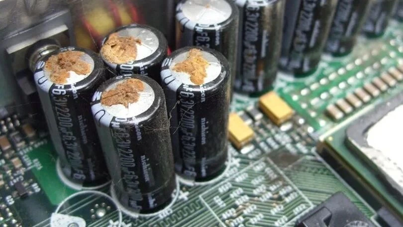 If you own a precious electronic device over 20 years old, consider removing its capacitors in advance.
