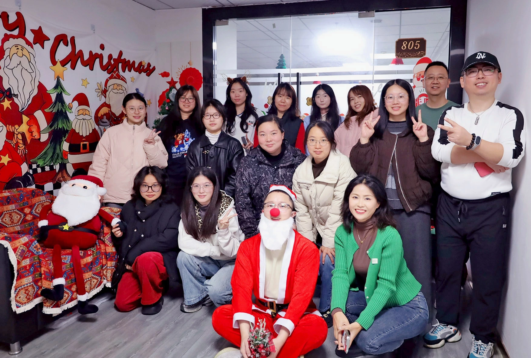 Christmas Gathering, Uniting for Progress - Fujian Shengda Communication Empowers Global Communications with High-Quality Antennas