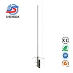 BF130VF 136-174MHz / 400-470MHz Fiberglass Base Station Antenna | 1.3m 3.5dBi Vertical Omni N-Female