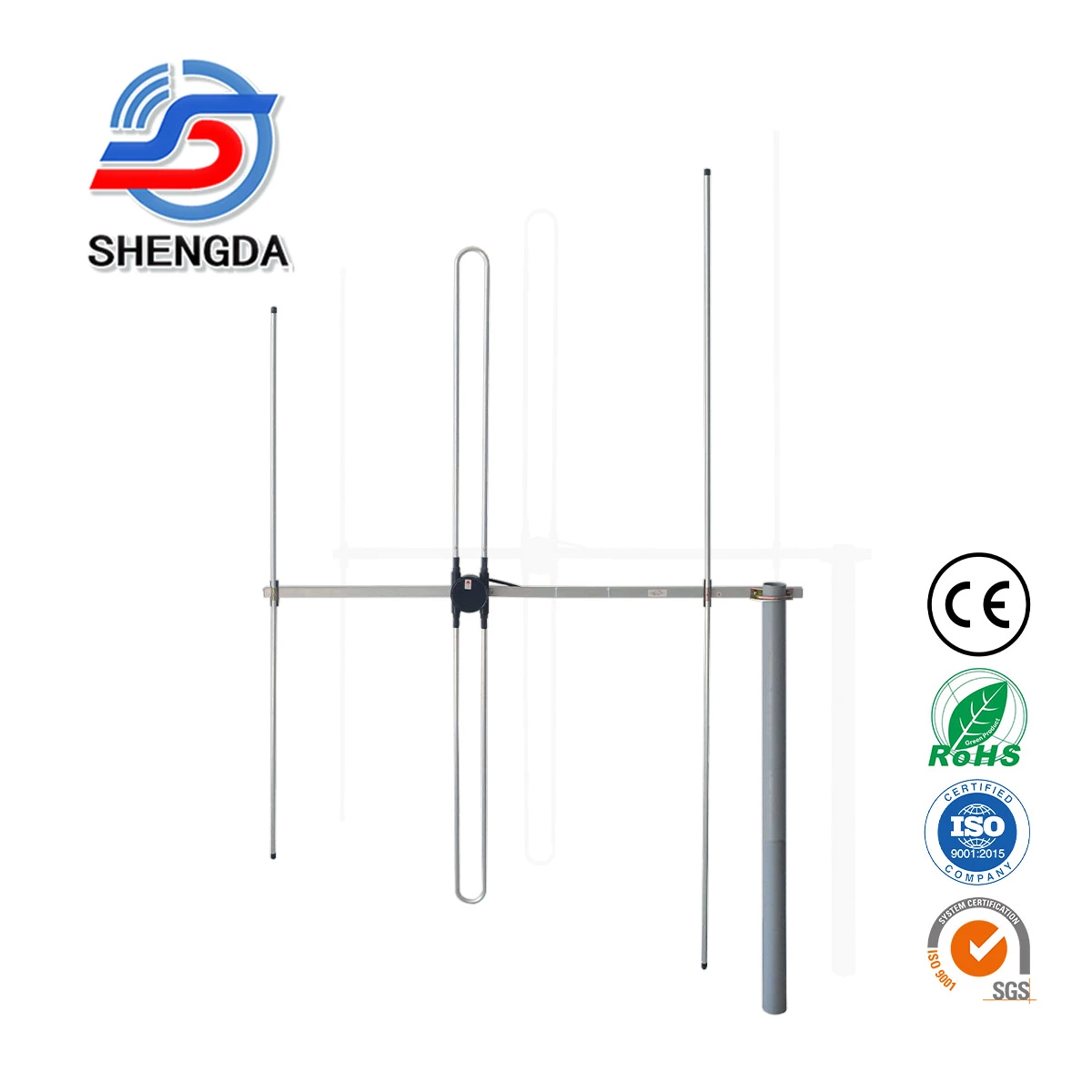 YV3 136-174MHz VHF Yagi Antenna 7dBi High Gain Directional Antenna with N-Female Connector
