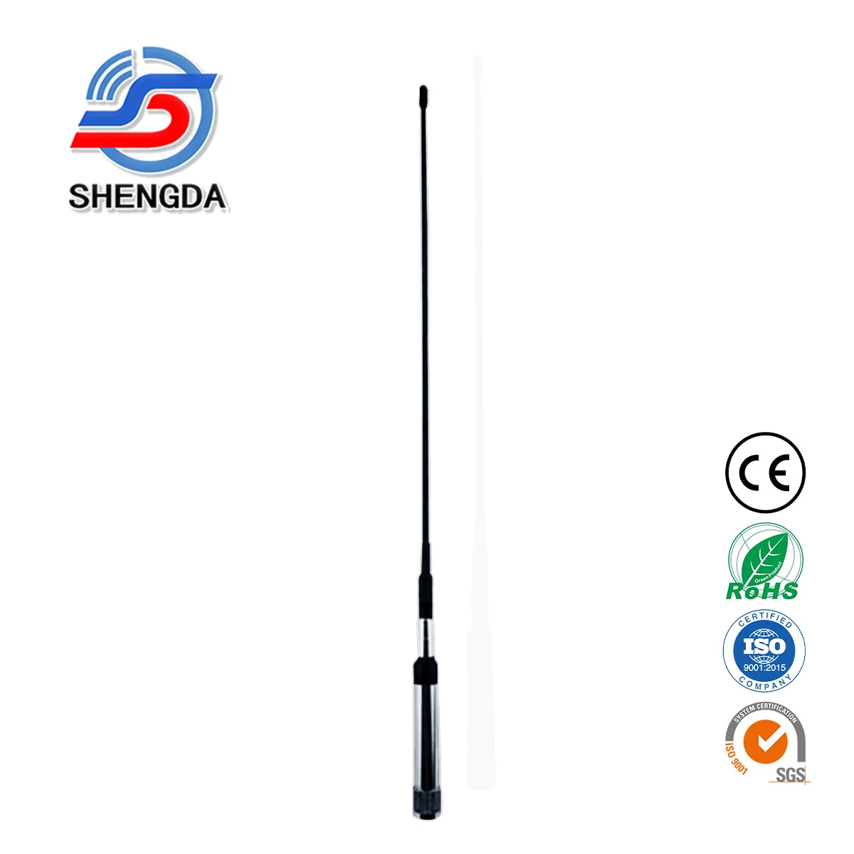SD-JSD4 144/430MHz Dual Band Mobile Antenna | 2.5/3.5dBi PL259 VHF UHF Car Radio Antenna