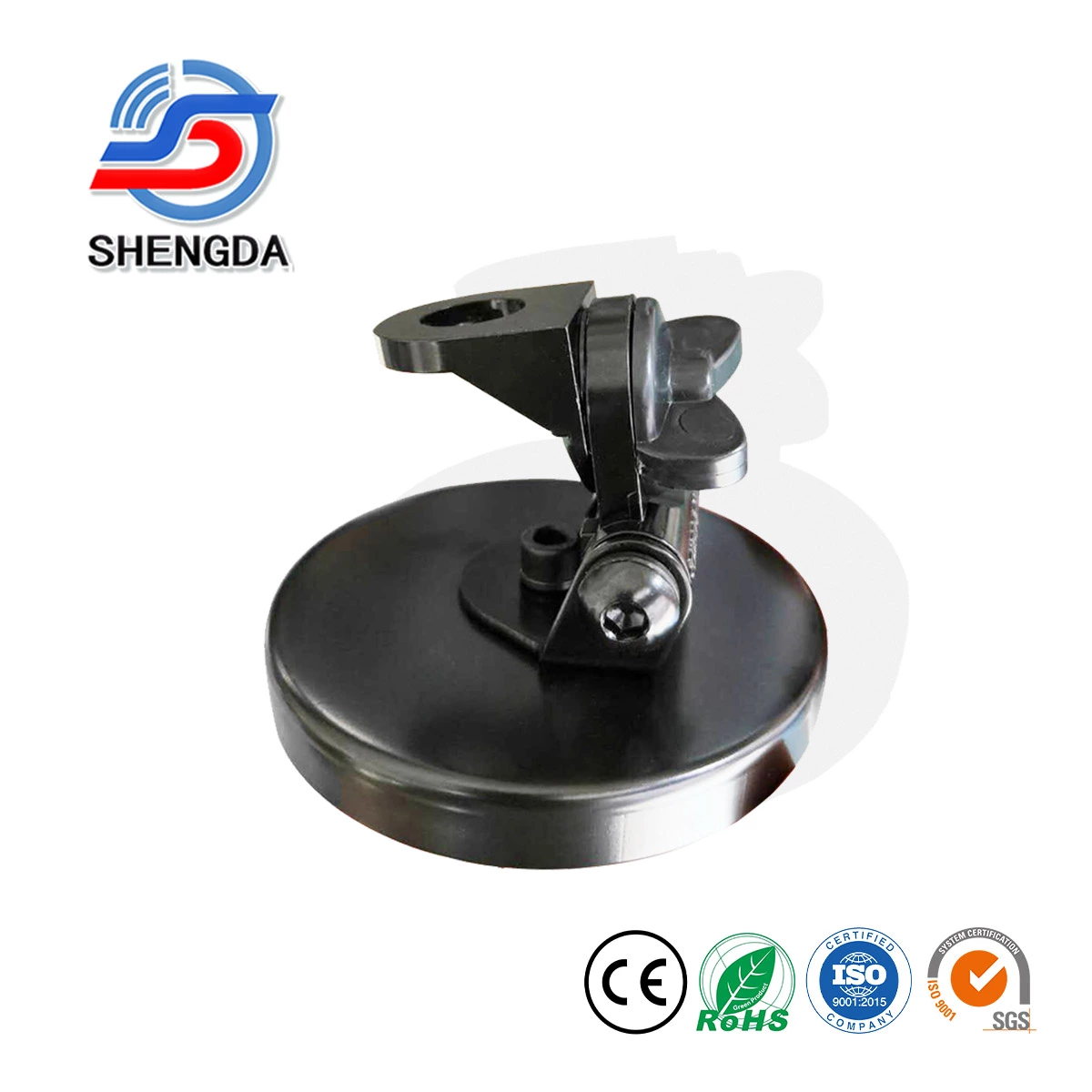 Car Antenna Bracket Clip Mount SO239 Mobile Antenna Bracket with 4-5m Cable SMA Male Adjustable Tilt Vehicle Mount