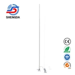 SD-5206N 156-163MHz VHF Marine Antenna | 6dB Fiberglass 2400mm Boat Radio Antenna with 6m RG58 Cable