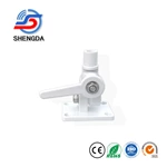 MRF001 ABS Marine Antenna Mount | Reinforced Nylon 4-Way Boat Antenna Base White Marine Mounting Bracket