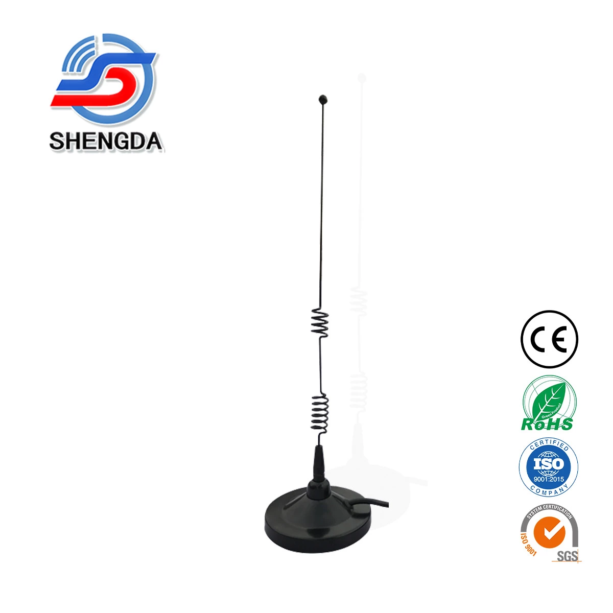 SD-90GSM 900/1800MHz Magnetic Mount Antenna 5.5dBi | GSM Dual Band Car Antenna with SMA-Male & 4.5m RG58 Cable