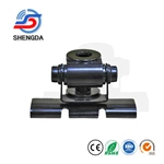 SD400B Stainless Steel Car Roof Antenna Base Mount Tilt Adjustable Bracket PL259 FME SMA Mobile Antenna Mount SD400B