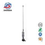 SD-S136F 136-174MHz VHF Mobile Antenna 5.5dBi PL259 with 5m RG58 Cable 100W Vehicle Radio Antenna
