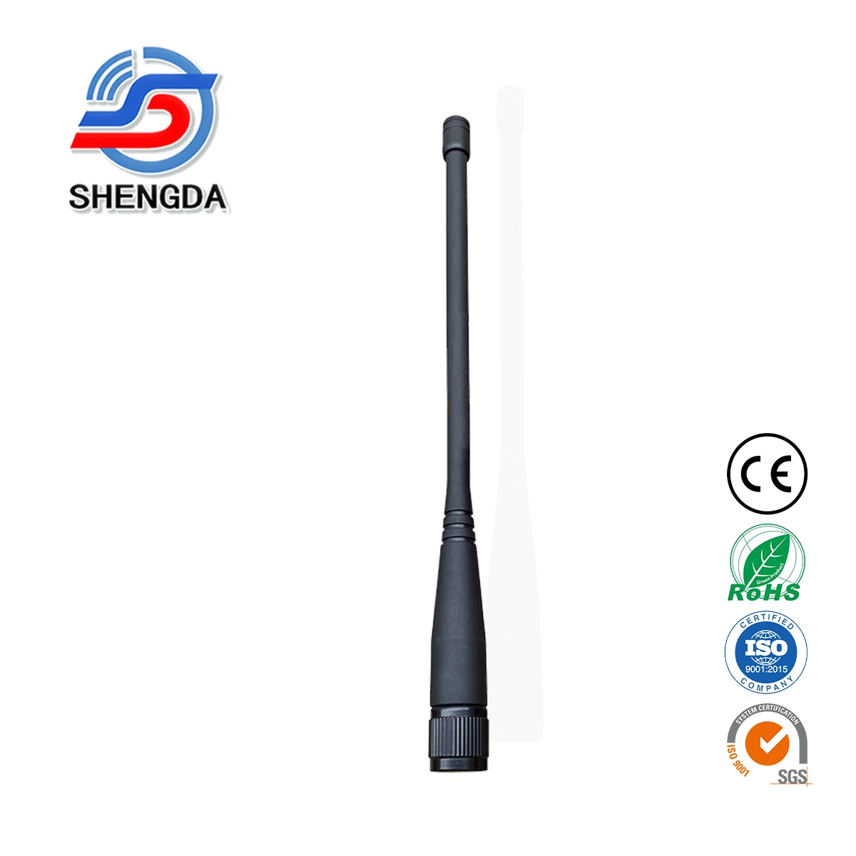 SD-M800 400-868MHz Two Way Radio Antenna | 2.5dBi Vertical SMA-Male/TNC Handheld Antenna