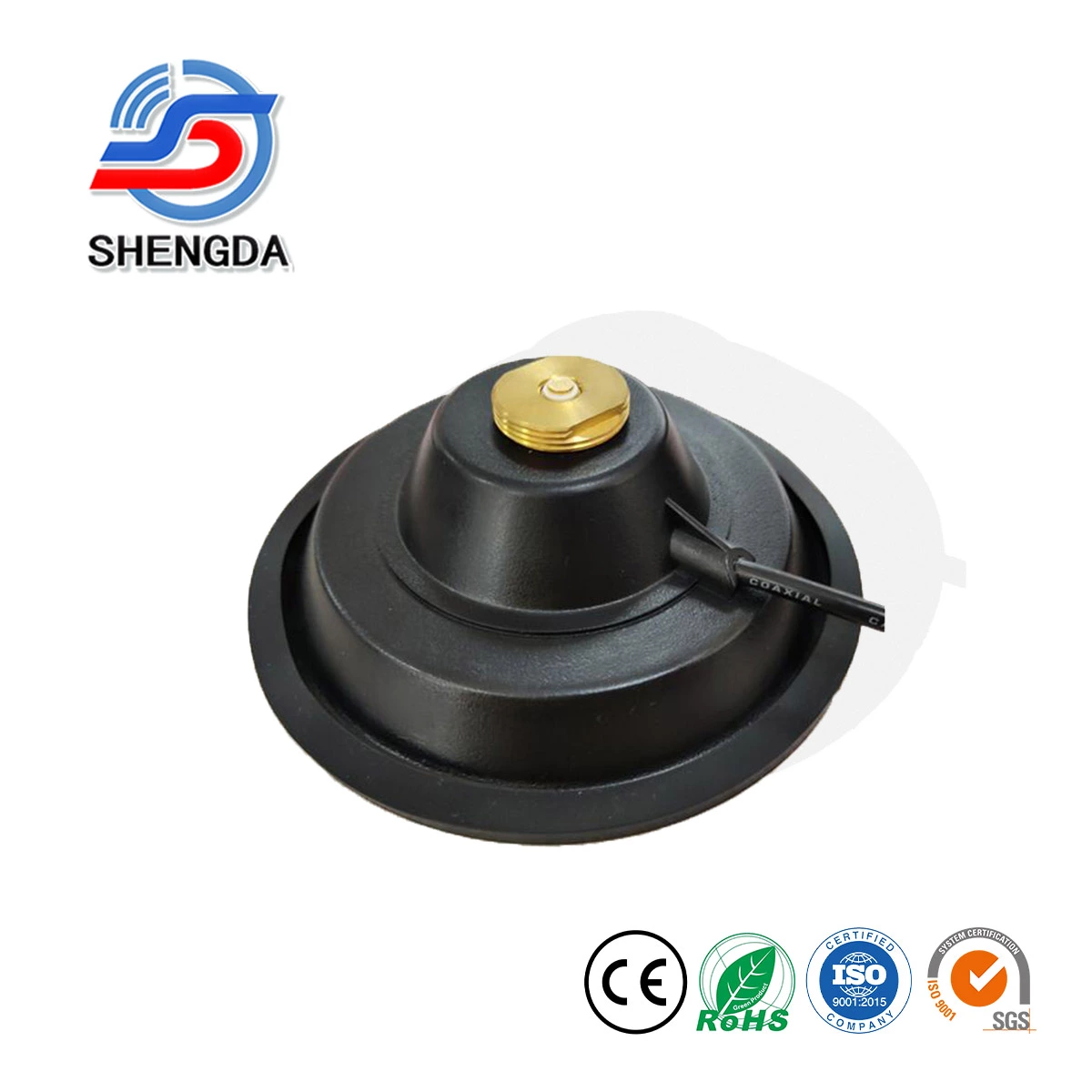 SDNM150 150mm NMO Magnetic Mount Base with 4m RG58 Cable PL259 Strong Magnet Car Antenna Mount