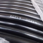 200M/Roll RG213 Low Loss Coaxial Cable Bulk RG213 on Wood Pallet Customized Length RF Cable