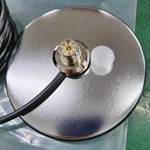 NM120 Strong NMO 120mm Magnetic Mount with 4.5m RG58 Cable PL259 Connector Flat Bottom Car Radio Taxi Antenna Base