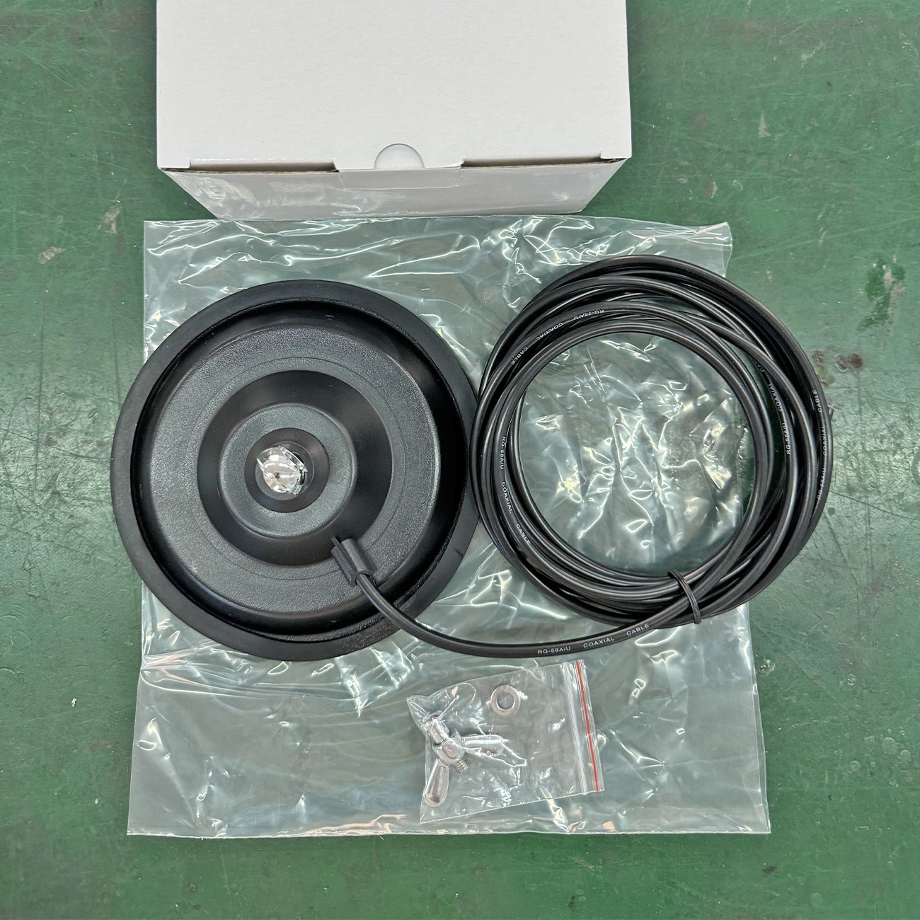 150mm Magnetic Mount Base for CB Car Antenna with 4.5m RG58 Cable PL259 Connector Heavy Duty Magnet Mount 150A