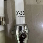 X300 144-430MHz Dual Band Fiberglass Base Station RPT Repeater Antenna with Ground Plane Radials