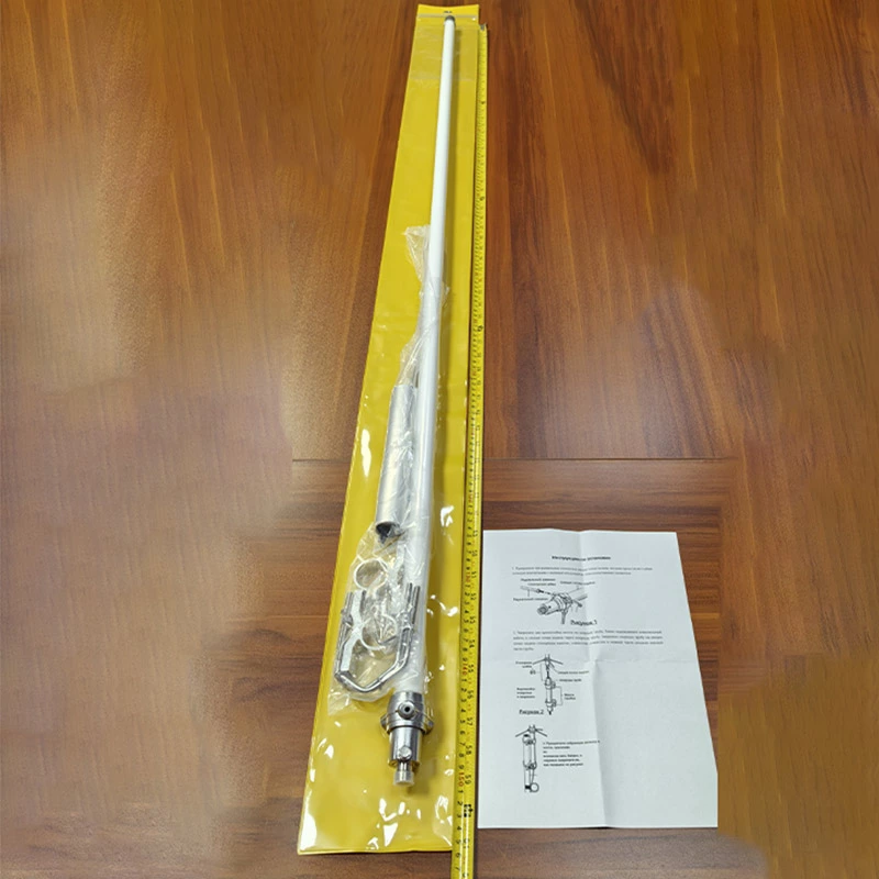 BC100 134-174MHz VHF Base Station Antenna | 1.7m 4.5dBi Stainless Steel/Fiberglass SO239 Outdoor Antenna