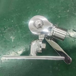 MRF002 Adjustable 4-Way Marine Antenna Mount | 316 Stainless Steel VHF Radio Antenna Base Bracket for Boat & Yacht