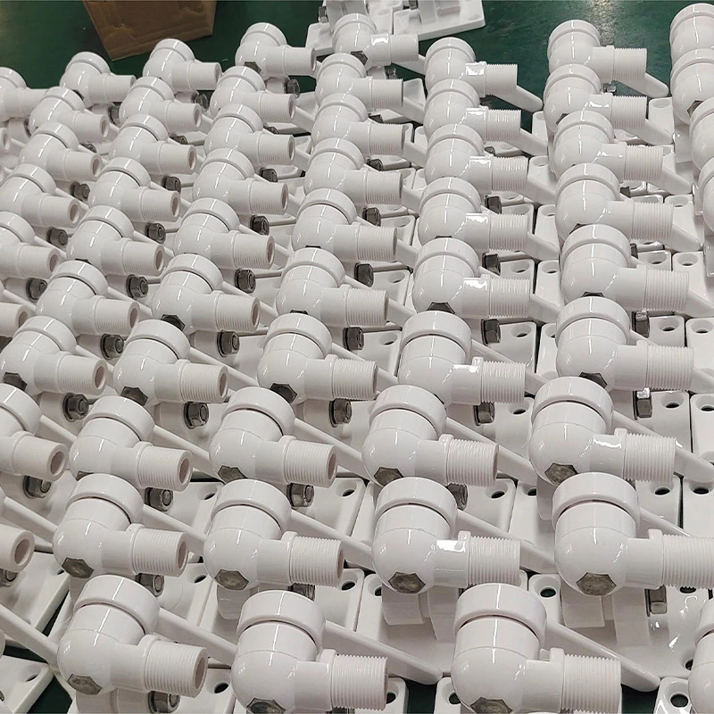 MRF001 ABS Marine Antenna Mount | Reinforced Nylon 4-Way Boat Antenna Base White Marine Mounting Bracket