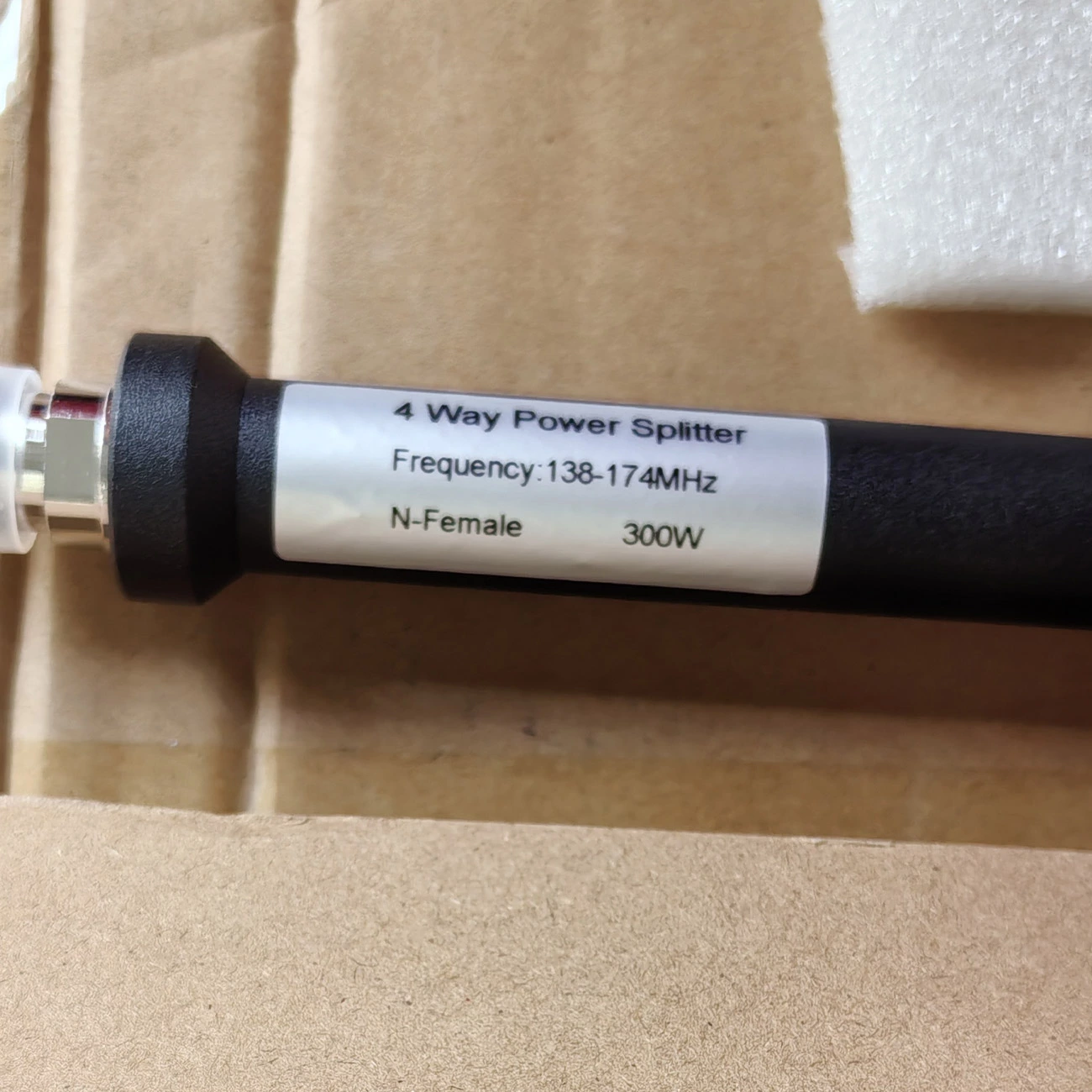 4 Way 138-174MHz FM Power Splitter 300W 50Ω N-Female RF Cavity Divider for FM Transmitter and Dipole Antenna