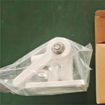 MRF001 ABS Marine Antenna Mount | Reinforced Nylon 4-Way Boat Antenna Base White Marine Mounting Bracket