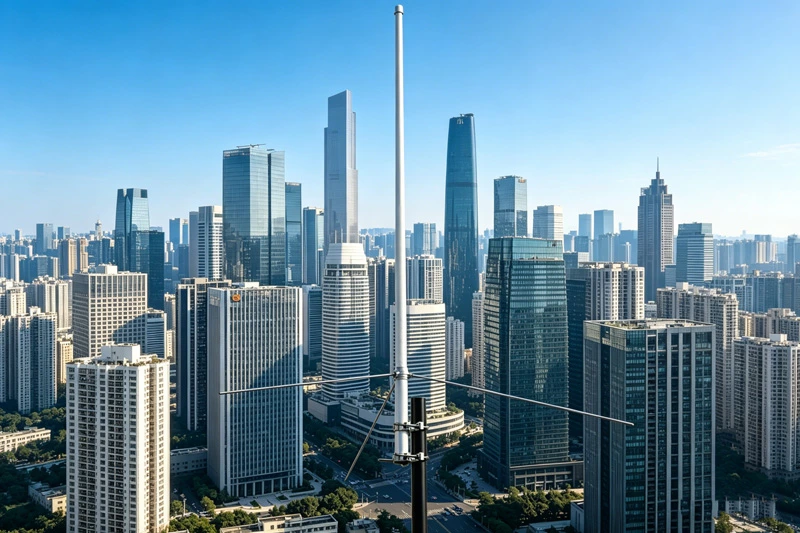 UHF 430–490MHz Base Station Antenna: 6.5dBi High Gain Omnidirectional Solution for Reliable Communication