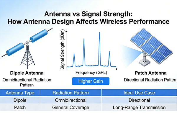 Antenna vs Signal Strength: How Antenna Design Affects Wireless Performance