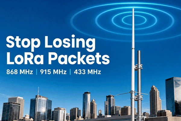 LoRa Antenna Selection: 433MHz, 868MHz, or 915MHz? The Ultimate Guide for Your Gateway
