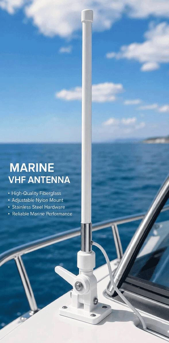 Marine VHF Antennas: Resolving Corrosion and Range Challenges in Offshore Communication
