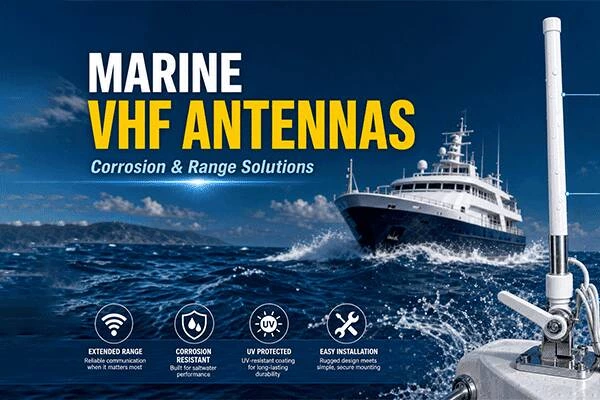 Marine VHF Antennas: Resolving Corrosion and Range Challenges in Offshore Communication